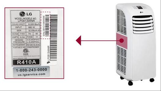 Lg portable heater air hot sale conditioner